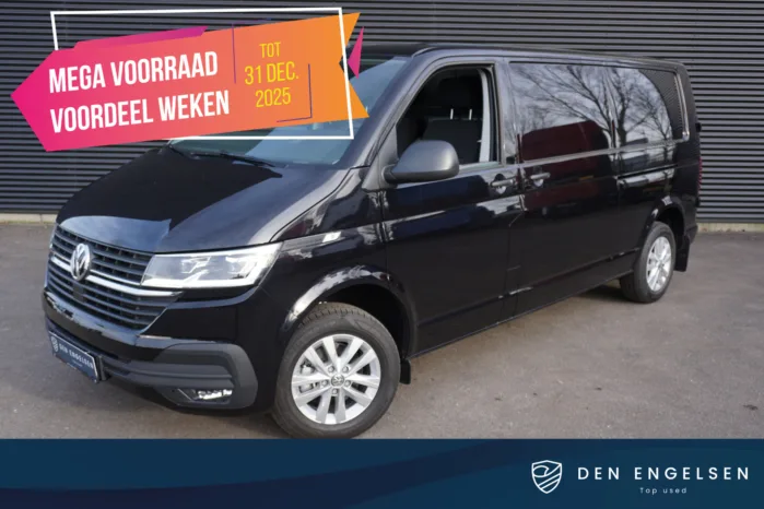 Volkswagen Transporter 30 | L2H1 | 4-Motion | ACC | App-Connect | 2x Schuifdeur | Stoelverwarming | Trekhaak