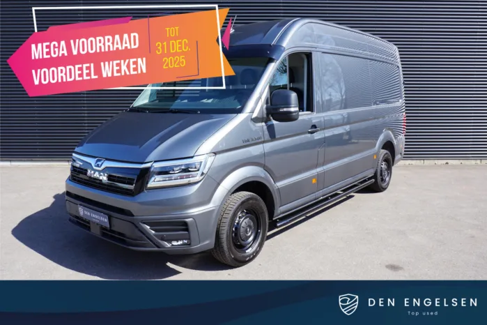 MAN TGE 3.140 | L3H3 | Commander | ACC | App-Connect | Camera | Stoelverwarming | Trekhaak | FACELIFT