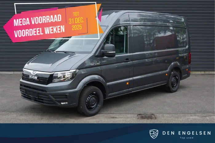 MAN TGE 3.140 | L3H3 | App-Connect | Camera | Navi | Trekhaak | Nieuw!