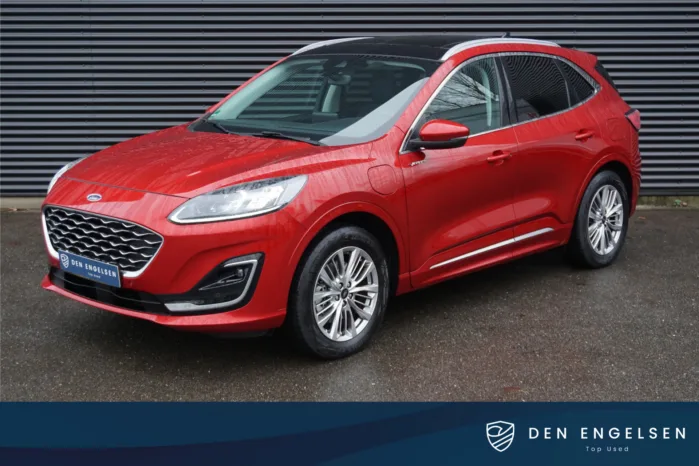 Ford Kuga 2.5 PHEV Vignale Lederen bekleding Navigatie Camera Apple Carplay Panoramadak LED