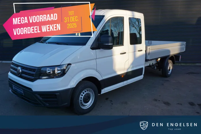 Volkswagen Crafter 35 | L4 | Pick-Up DC | App-Connect | Cruise | PDC | Trekhaak