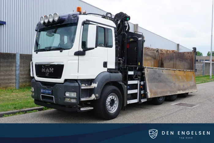 MAN TGS 35.440 8X4-4 BL | 2-zijdige Kipper | Palfinger E90041 | Vangmuil | Cruise | Koelkast