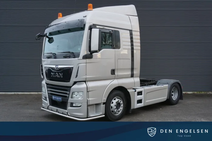 MAN TGX 18.470 4x2 BLS NL Truck Zeer netjes! 2x Tank 860L Koelkast Standkachel REMA