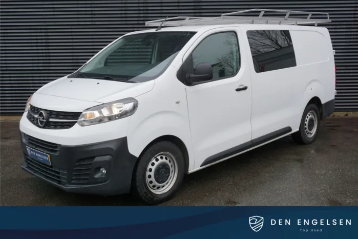 Opel Vivaro 2.0 120pk L3H1 Dubbele cabine 5-zits Navi Apple Carplay Trekhaak Camera Cruise control Imperiaal parkeersensoren