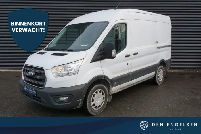 Ford Transit 350 131pk L2H2 2x Schuifdeur Trekhaak Parkeersensoren Cruise control Stoelverwarming Airco Voorruit verwarming