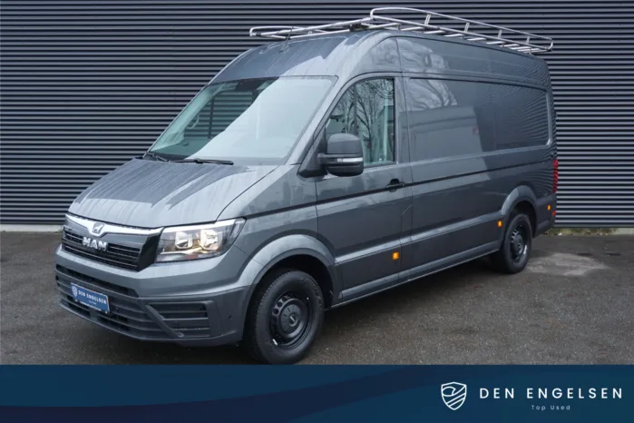 MAN TGE 3.180 177pk Automaat L3H3/L2H2 Navigatie Apple Carplay Trekhaak Cruise control Imperiaal + Trap Camera