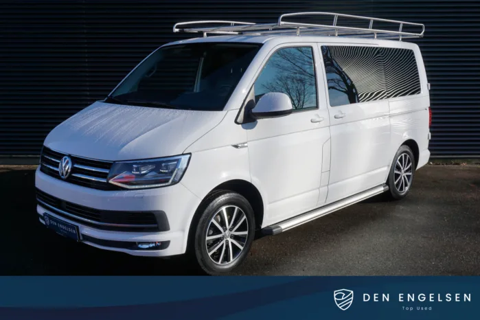 Volkswagen Transporter 150pk L1 Highline 2x schuifdeur Glaslook Navigatie Apple carplay Camera Trekhaak Imperiaal