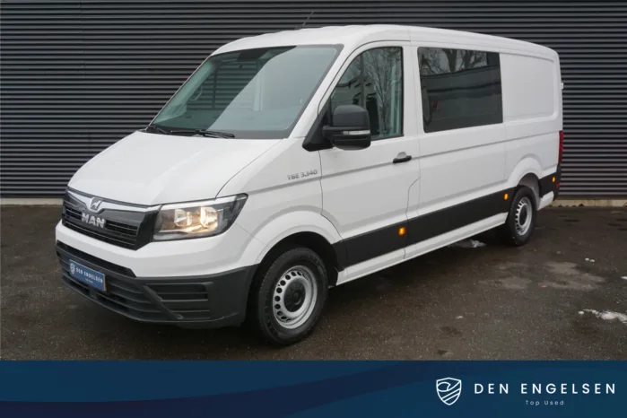 MAN TGE 3.140 140pk Automaat Dubbele cabine L3H2/L2H1 Navigatie Trekhaak Camera Cruise control Parkeersensoren