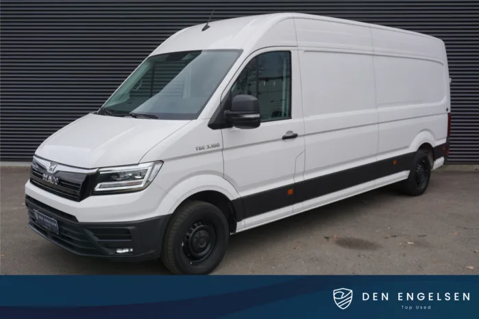 MAN TGE 160pk RWD Automaat L4H3/L3H2 Trekhaak Apple Carplay Navigatie Camera ACC Cruise control  Stoelverwarming LED