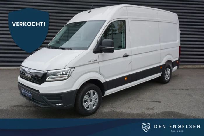 MAN TGE 3.140 140PK L3H3 / L2H2 FACELIFT LED Navi Camera Cruise Control Trekhaak Multifunctioneel stuur