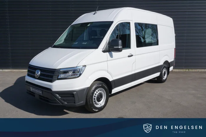 Volkswagen Crafter 35 140PK L3H3/L2H2 Dubbele cabine Facelift Apple Carplay LED Camera Cruise Parkeersensoren