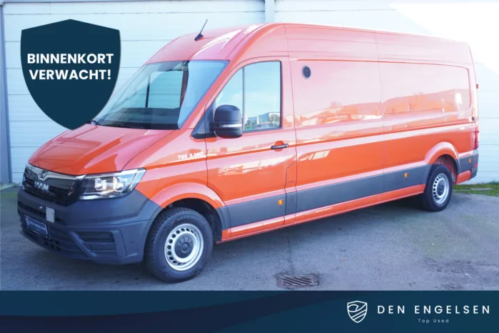 MAN TGE 140pk L4H3/L3H2 Apple Carplay Camera Airco Parkeersensoren Euro6 Passagiersstoel