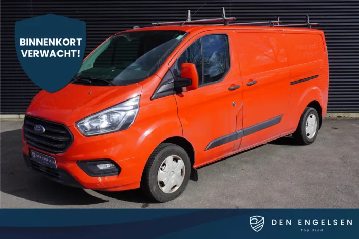 Ford Transit Custom 300 131pk L2 Trend 2x Schuifdeur LED Cruise control Trekhaak Parkeersensoren Standkachel stoelverwarming