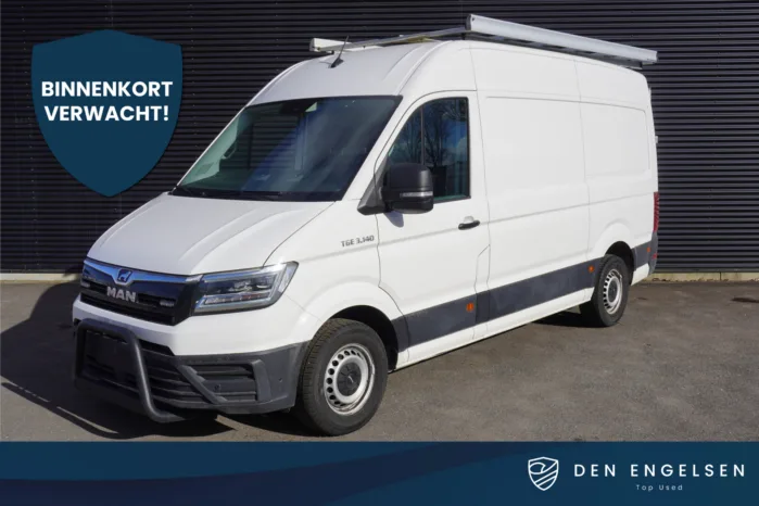 MAN TGE 140 PK L3H3/L2H2 Apple Carplay LED Camera Cruise control Trekhaak Airco Imperiaal Bullbar Inrichting