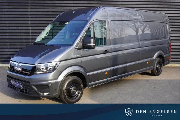 MAN TGE 180pk Automaat L4H3/L3H2 Oprijplaat + Lier Trekhaak Camera Navigatie Apple Carplay Cruise control